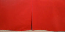 Load image into Gallery viewer, Solid Red Crib Skirt Crib. Fits Toddler&#39;s Bed. 4 Sided box Pleat . Primary Red. New, Free Ship
